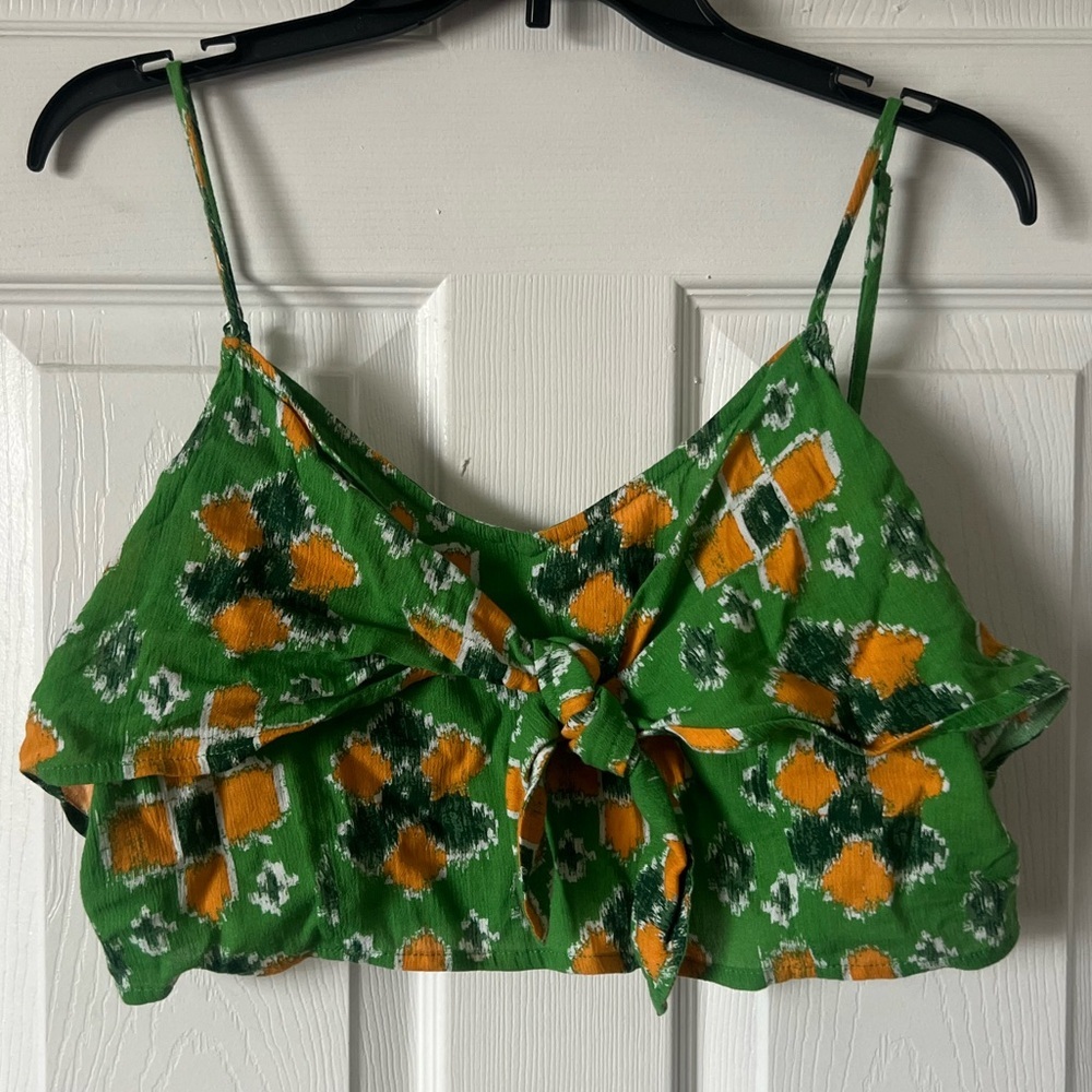 Aerie Women’s NWT Patterned Crop Top
